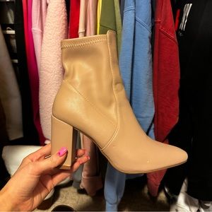 Tan Bootie